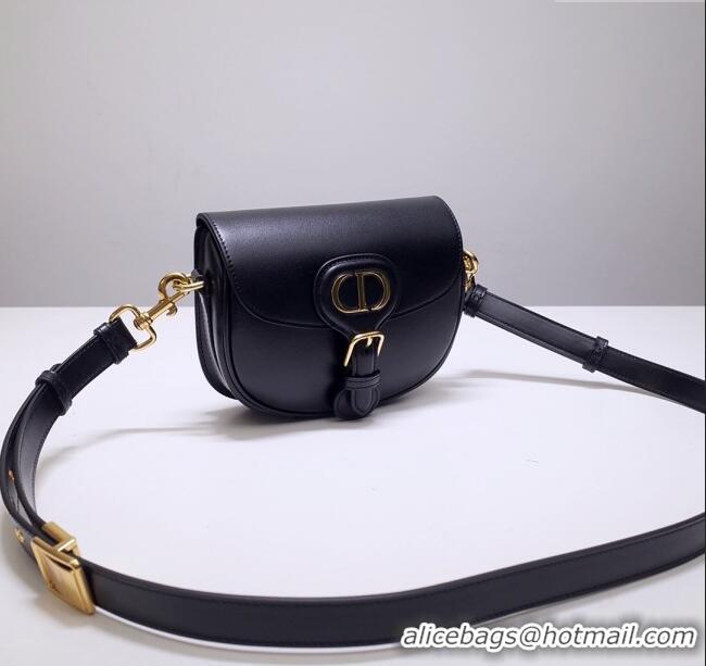 Best Quality Dior Small Dior Bobby Bag in Box Calfskin M9317 Black 2024