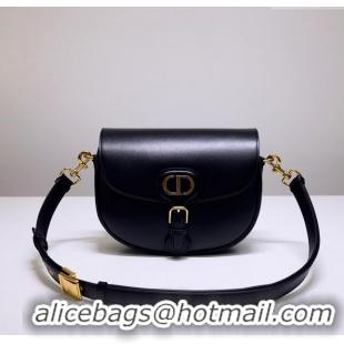 Sophisticated Dior Medium Dior Bobby Bag in Box Calfskin M9319 Black 2024