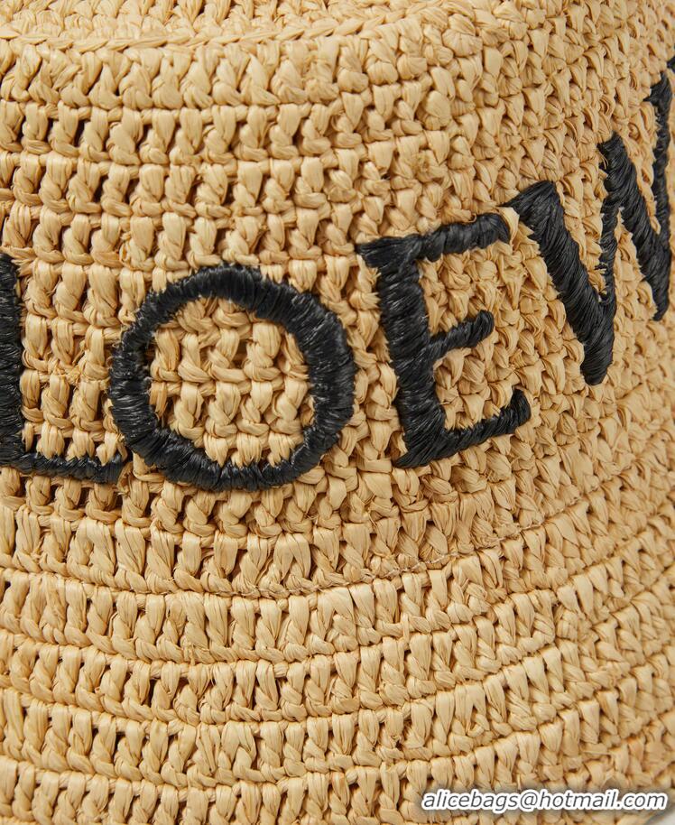 Super Quality Loewe Bucket Hat In Raffia L8103