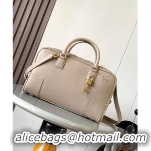 Low Price Loewe Amazona 28 Medium Top Handle Bag in soft grained calfskin L5004 Sand Beige 2024