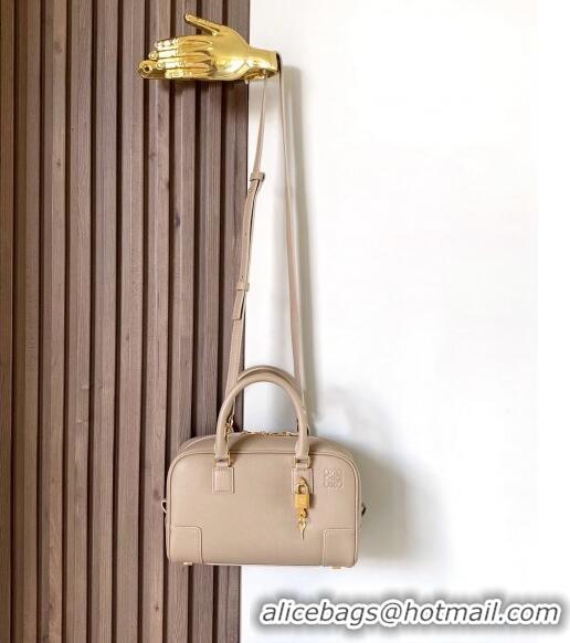 Popular Style Loewe Amazona 23 Small Top Handle Bag in soft grained calfskin L5007 Sand Beige 2024