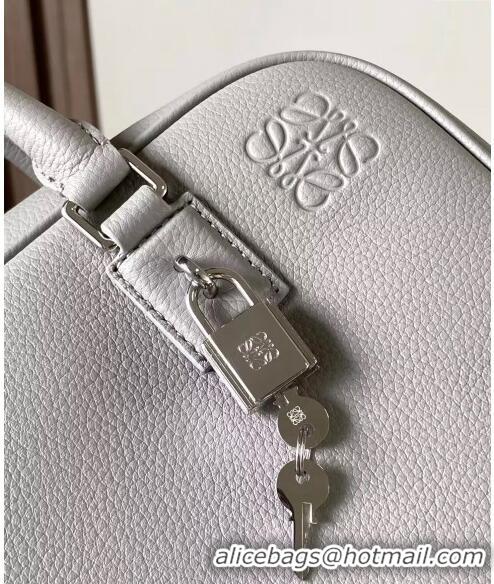 Promotional Loewe Amazona 23 Small Top Handle Bag in soft grained calfskin L5007 Light Grey 2024