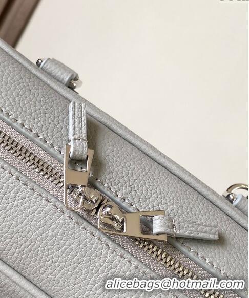 Promotional Loewe Amazona 23 Small Top Handle Bag in soft grained calfskin L5007 Light Grey 2024