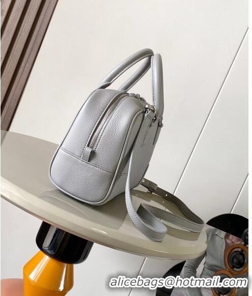 Promotional Loewe Amazona 23 Small Top Handle Bag in soft grained calfskin L5007 Light Grey 2024