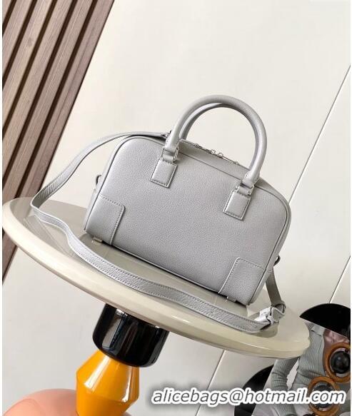 Promotional Loewe Amazona 23 Small Top Handle Bag in soft grained calfskin L5007 Light Grey 2024