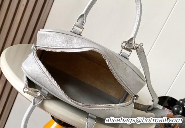 Promotional Loewe Amazona 23 Small Top Handle Bag in soft grained calfskin L5007 Light Grey 2024