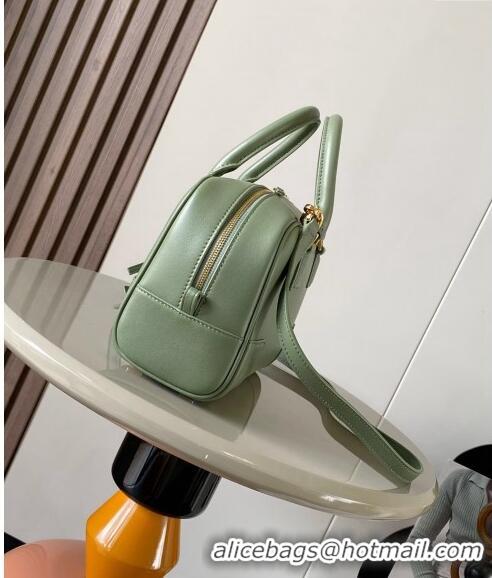 Good Looking Loewe Amazona 23 Small Top Handle Bag in Nappa Calfskin L5007 Avocado Green 2024