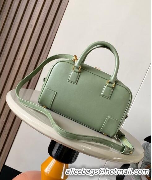 Good Looking Loewe Amazona 23 Small Top Handle Bag in Nappa Calfskin L5007 Avocado Green 2024