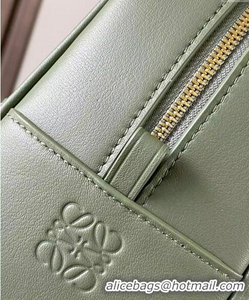 Good Looking Loewe Amazona 23 Small Top Handle Bag in Nappa Calfskin L5007 Avocado Green 2024