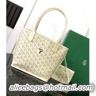 Pretty Style Goyard Anjou Mini Tote Bag 2321 Sand Beige 2024