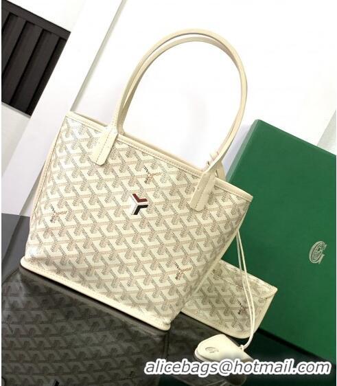 Pretty Style Goyard Anjou Mini Tote Bag 2321 Sand Beige 2024