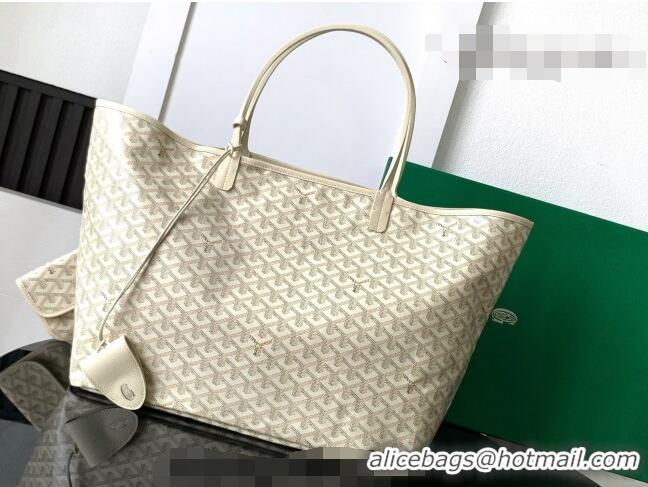 Top Quality Goyard Saint Louis Tote Bag GM 020144L Sand Beige 2024