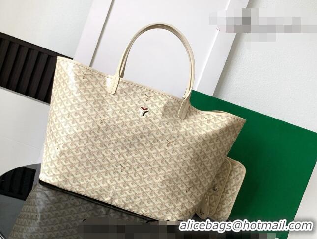 Top Quality Goyard Saint Louis Tote Bag GM 020144L Sand Beige 2024