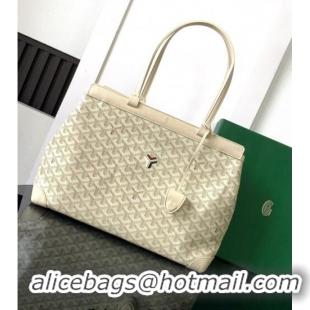 Top Grade Goyard Bellechasse Biaude Tote PM Bag 00322 Sand Beige 2024