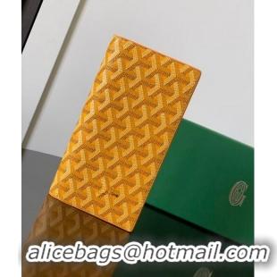 Traditional Specials Goyard Richelieu Wallet 3310 Yellow 2024