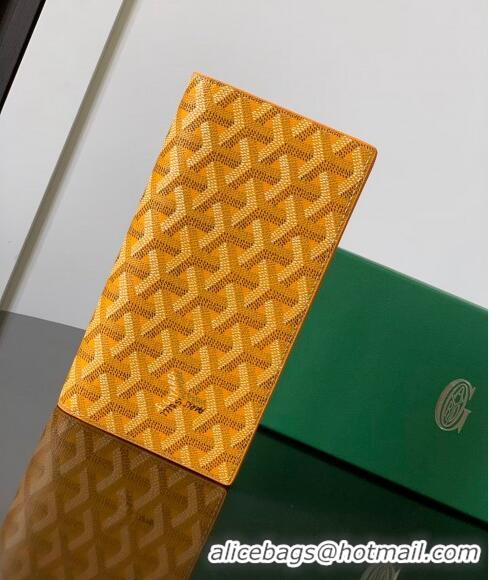 Traditional Specials Goyard Richelieu Wallet 3310 Yellow 2024