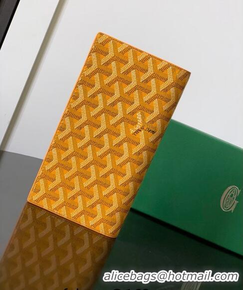 Traditional Specials Goyard Richelieu Wallet 3310 Yellow 2024