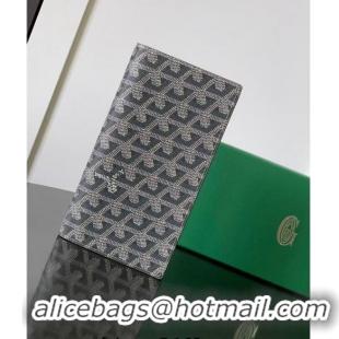 Pretty Style Goyard Richelieu Wallet 3310 Dark Grey 2024