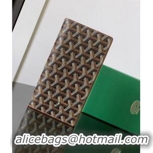 Luxurious Goyard Richelieu Wallet 3310 Brown 2024