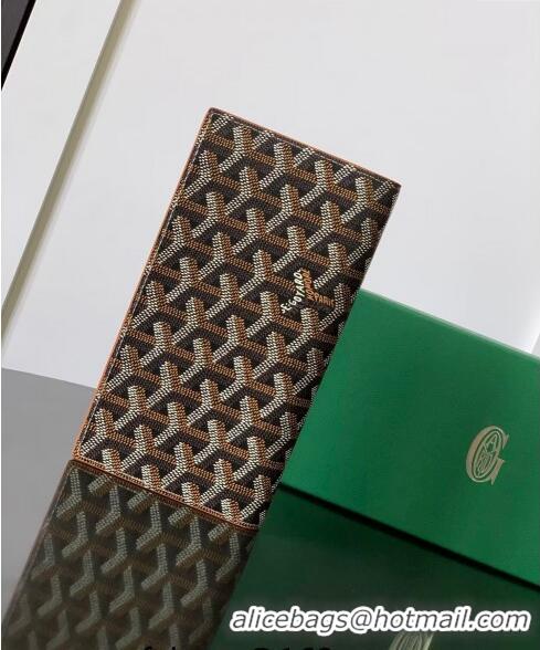 Luxurious Goyard Richelieu Wallet 3310 Brown 2024