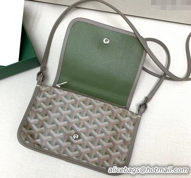 Best Price Goyard Plumet Pocket Wallet Mini Bag GY8015 Khaki Green 2024