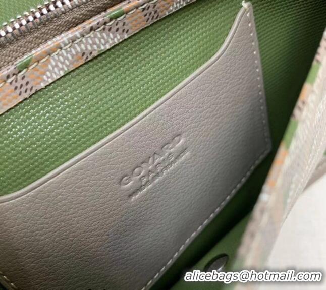 Best Price Goyard Plumet Pocket Wallet Mini Bag GY8015 Khaki Green 2024