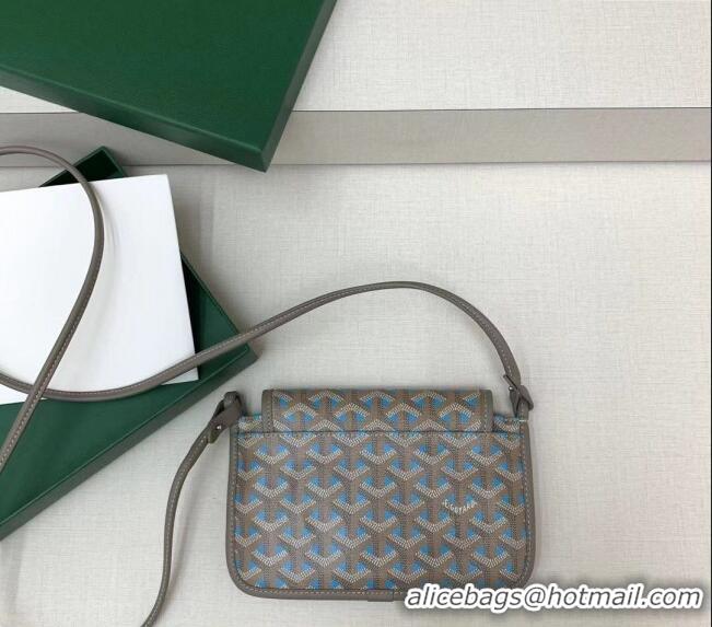 Trendy Design Goyard Plumet Pocket Wallet Mini Bag GY8015 Turquoise Blue 2024