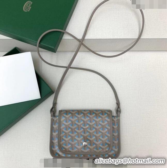 Trendy Design Goyard Plumet Pocket Wallet Mini Bag GY8015 Turquoise Blue 2024