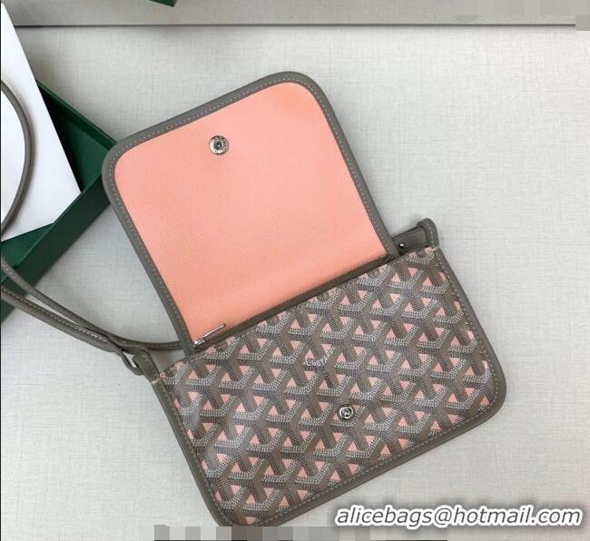 Good Taste Goyard Plumet Pocket Wallet Mini Bag GY8015 Powder Pink 2024