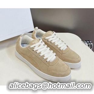 Discount Celine Suede Sneakers Beige 719085