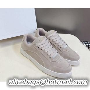 Good Quality Celine Suede Sneakers Grey 719087