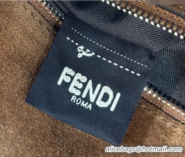 Buy Discount Fendi Simply Medium Hobo bag in leather 8662L Beige 2024