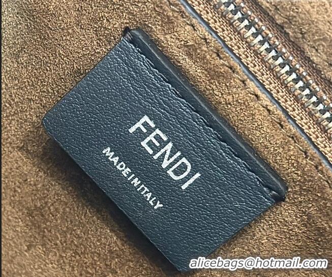 Buy Discount Fendi Simply Medium Hobo bag in leather 8662L Beige 2024