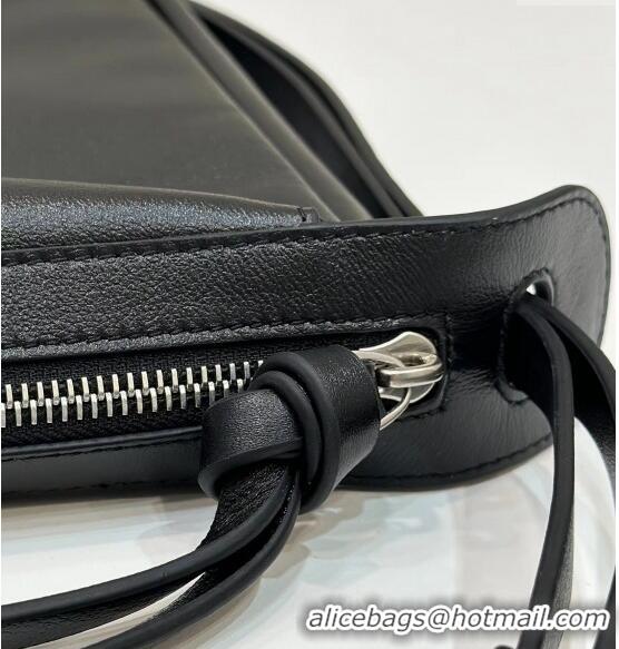 Most Popular Fendi Simply Medium Hobo bag in leather 8662L Black 2024