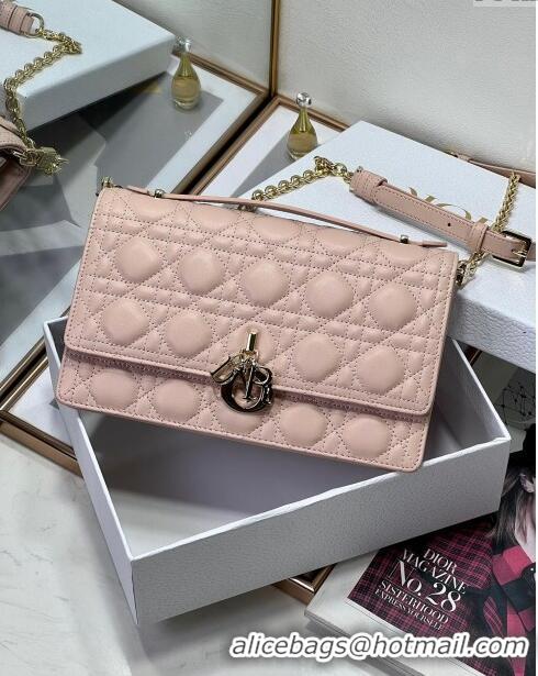 Traditional Specials Dior My Dior Top Handle Bag in Latte Cannage Lambskin 8807 Pink 2024