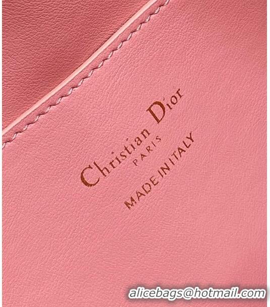 Promotional Dior Medium Dior Nolita Bag in Macrocannage Lambskin CD1424 Pink 2024