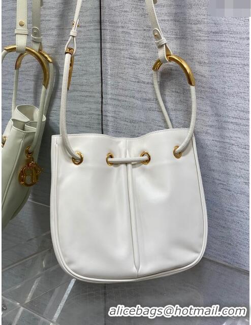 Discount Fashion Dior Dioriviera Medium Dior Nolita Bag in Calfskin CD1427 White 2024