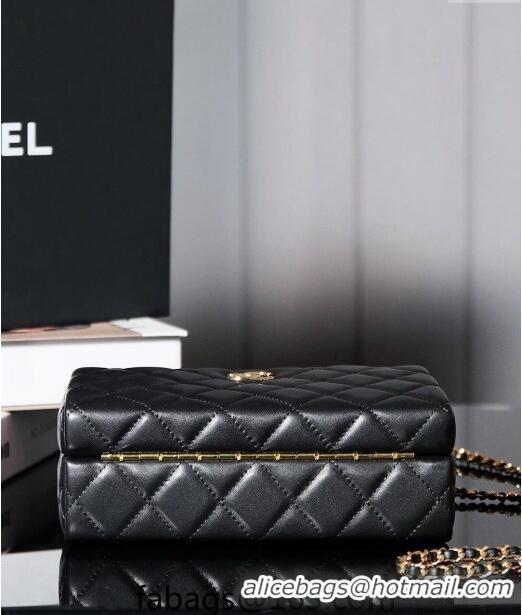 Best Price Chanel Lambskin Vanity Case Bag 2025A Black