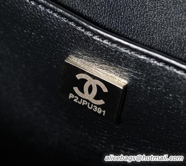 Best Price Chanel Lambskin Vanity Case Bag 2025A Black