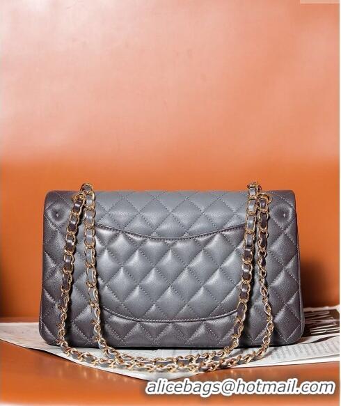 Luxurious Chanel Gradient Lambskin Classic 11.12 Flap Bag A01112 Grey 2024