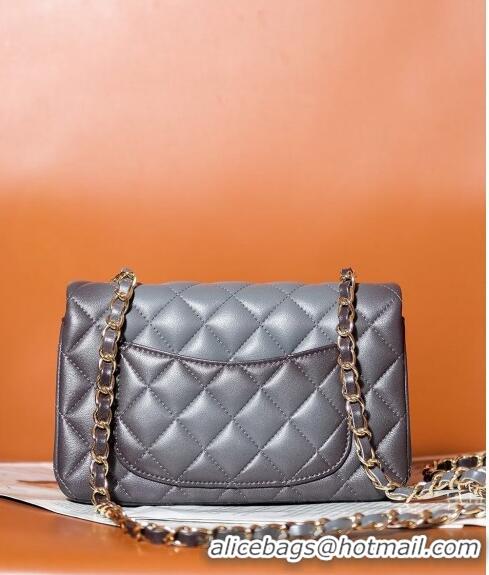 Low Cost Chanel Gradient Lambskin Classic Mini Flap Bag A69900 Grey 2024