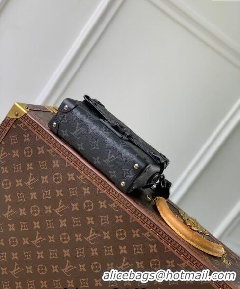 Best Price Louis Vuitton Men's Soul Trunk Mini bag in Black Monogram Eclipse Canvas M11743 2024