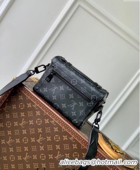 Best Price Louis Vuitton Men's Soul Trunk Mini bag in Black Monogram Eclipse Canvas M11743 2024