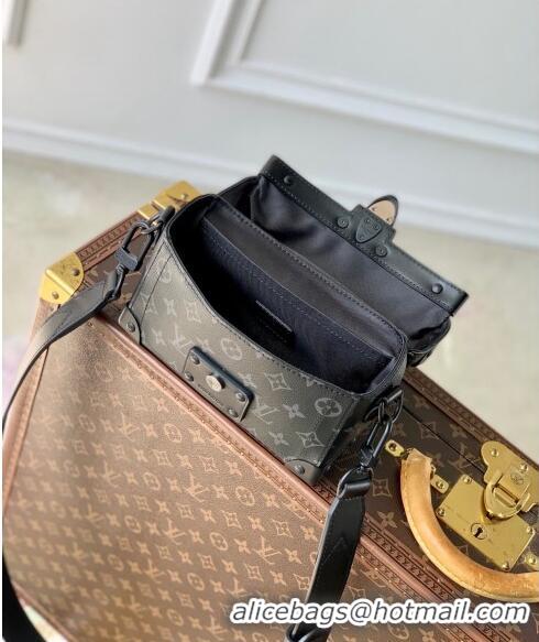 Best Price Louis Vuitton Men's Soul Trunk Mini bag in Black Monogram Eclipse Canvas M11743 2024