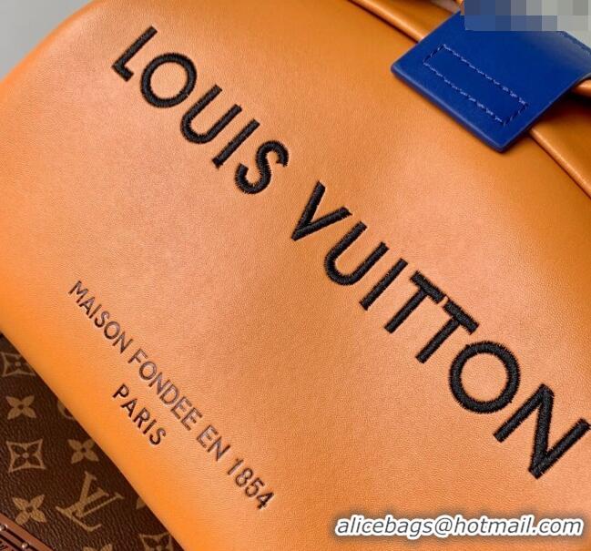 Well Crafted Louis Vuitton Sandwich Bag in Calf Leather M24578 Safran Orange 2024