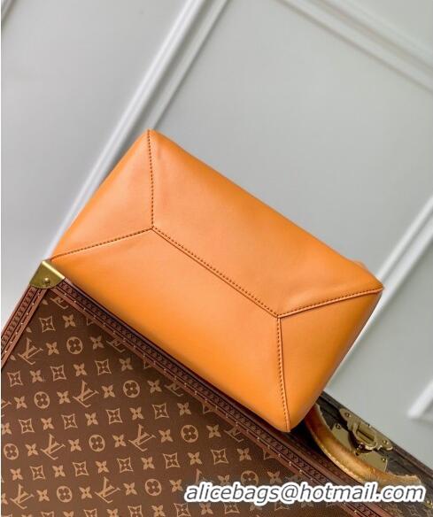 Well Crafted Louis Vuitton Sandwich Bag in Calf Leather M24578 Safran Orange 2024