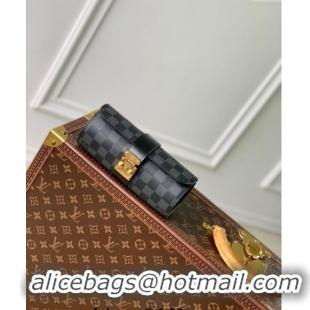 Super Quality Louis Vuitton Etui Bijoux Jewelry Case in Black Damier Canvas M10145 2024