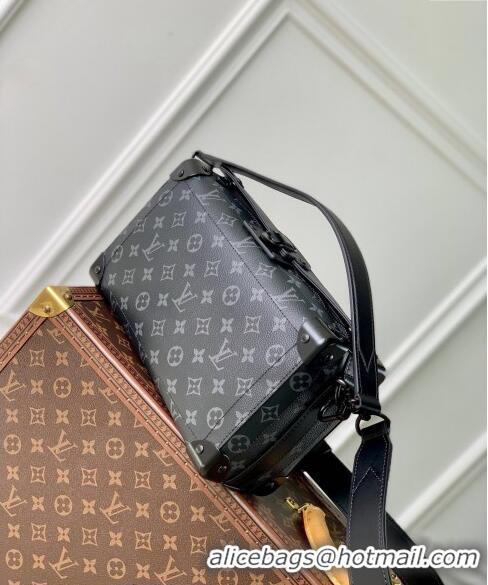 Well Crafted Louis Vuitton Soul Trunk East West Shoulder bag in Monogram Eclipse Canvas M11744 2024