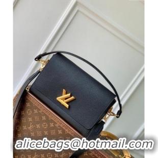 Trendy Design Louis Vuitton Soft Twist bag in Calfskin M24639 Black 2024