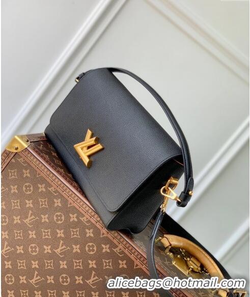 Trendy Design Louis Vuitton Soft Twist bag in Calfskin M24639 Black 2024